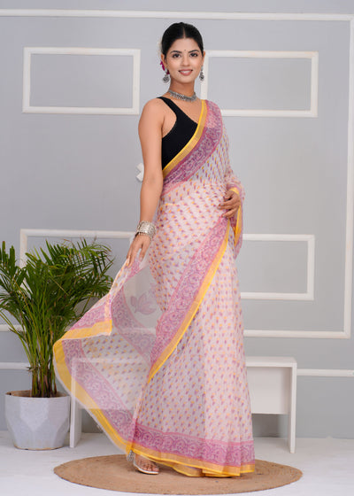 Kota Doria Saree ( KT0304 )