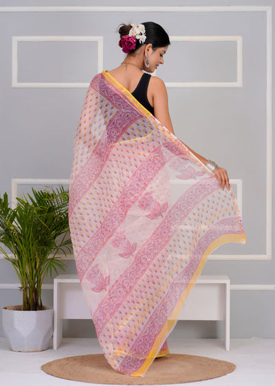 Kota Doria Saree ( KT0304 )