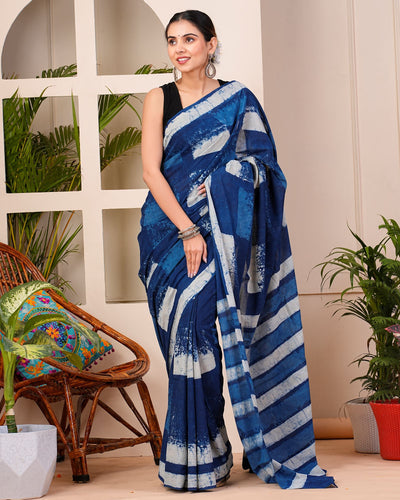 Premium Cotton Saree with Blouse Piece ( CS0209 )