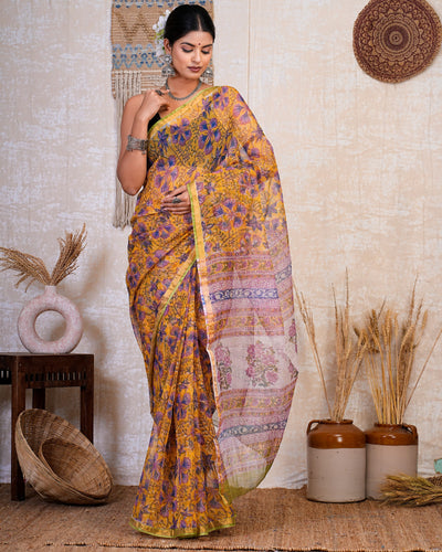 Kota Doria Saree ( KT0514 )