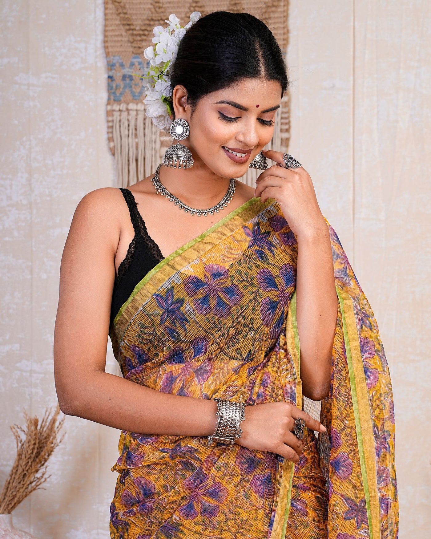 Kota Doria Saree ( KT0514 )