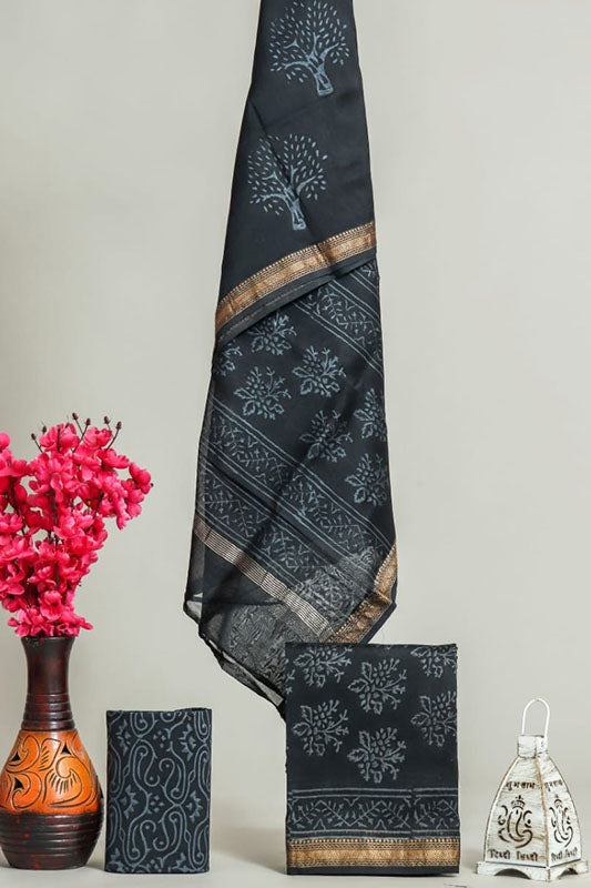 Maheshwari silk suit Set ( MH170117)