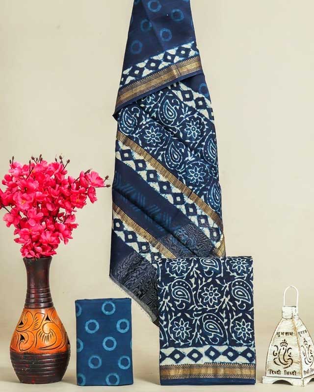 Maheswari silk suit Set ( MH6205)
