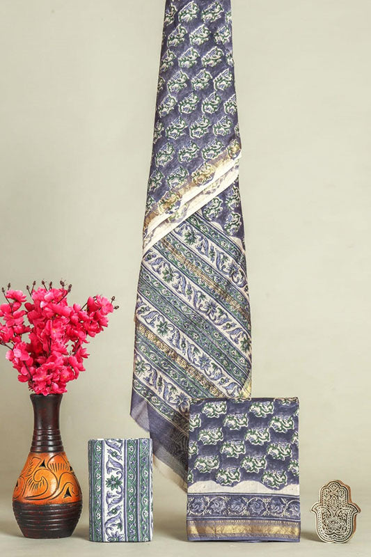 Maheswari silk suit Set ( MH22804)