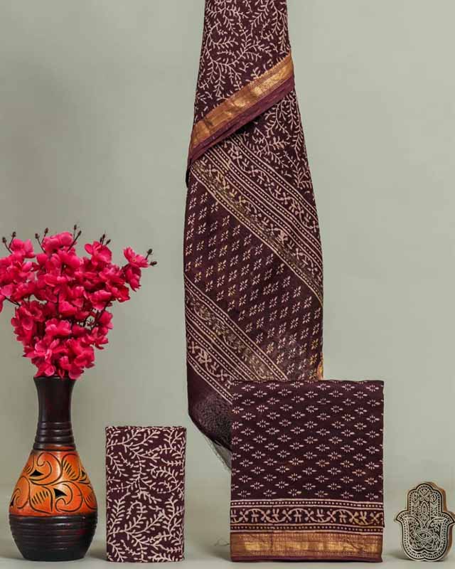 Maheswari silk suit Set ( MH2082)
