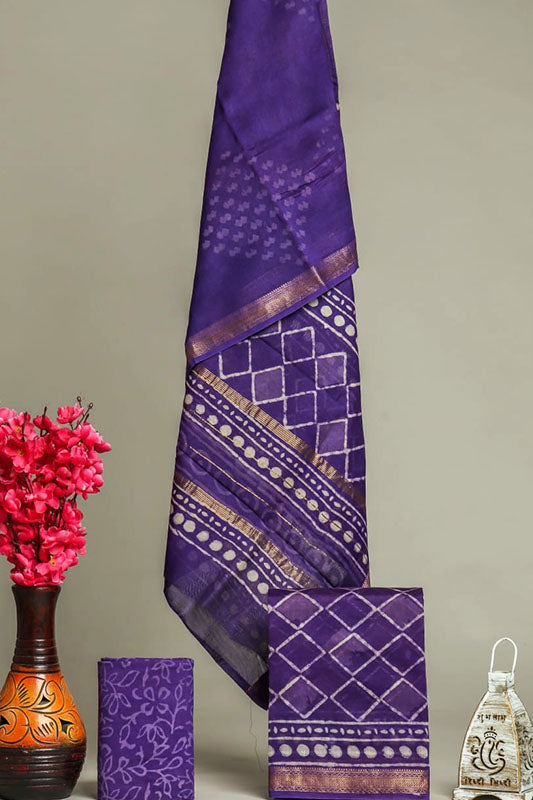 Maheswari silk suit Set ( MH200309)