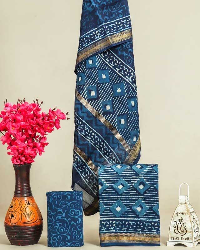 Maheswari silk suit Set ( MH6211)
