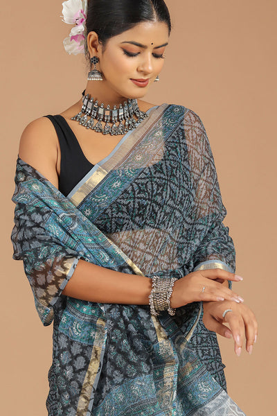 Premium Handwoven Kota Doria Saree ( KT1403 )