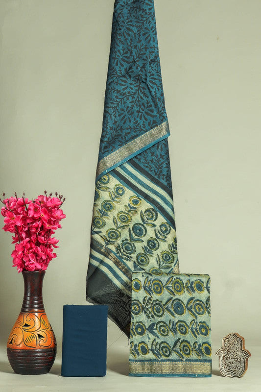 Maheswari silk suit Set ( MH22824 )