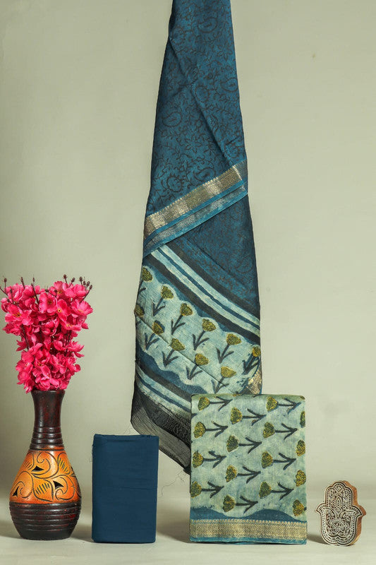 Maheswari silk suit Set ( MH22829 )