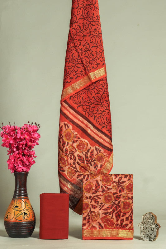 Maheswari silk suit Set ( MH22834 )