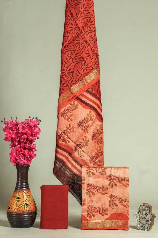 Maheswari silk suit Set ( MH22837 )