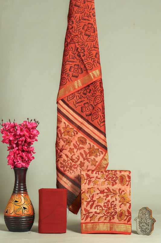 Maheswari silk suit Set ( MH22835 )