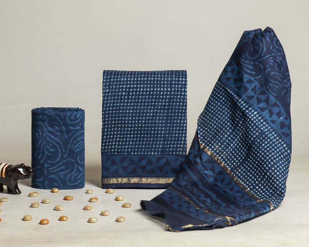 Chanderi silk suit Set ( CH1241019)