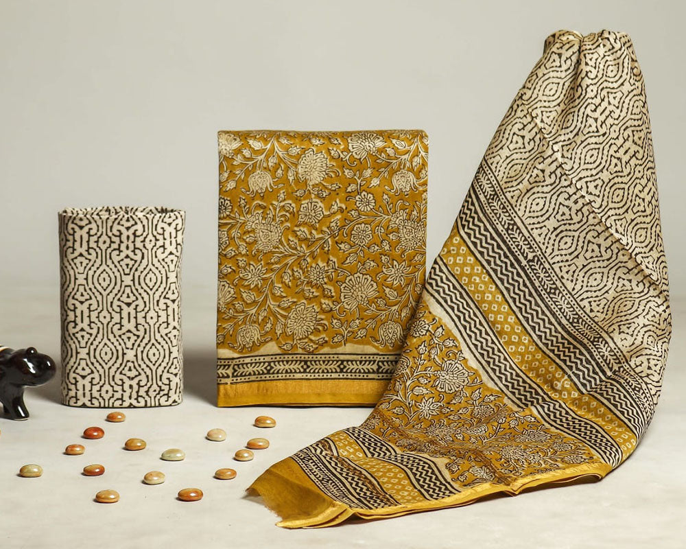 Chanderi silk suit Set ( CH1241018)