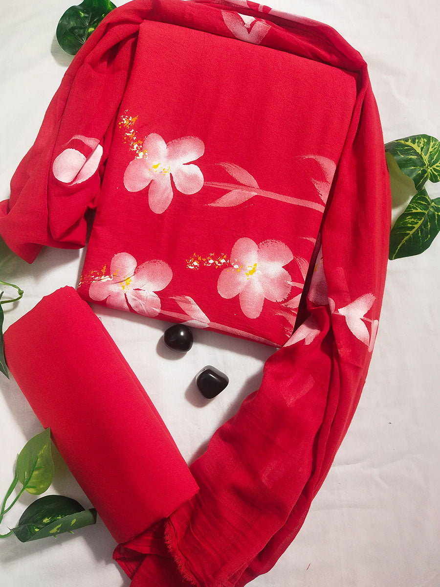 Cotton Suit Set with Cotton Dupatta ( BTSJ 1903 )