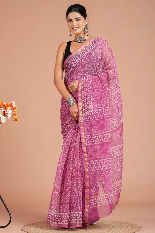 Kota Doria Saree ( KT9802)