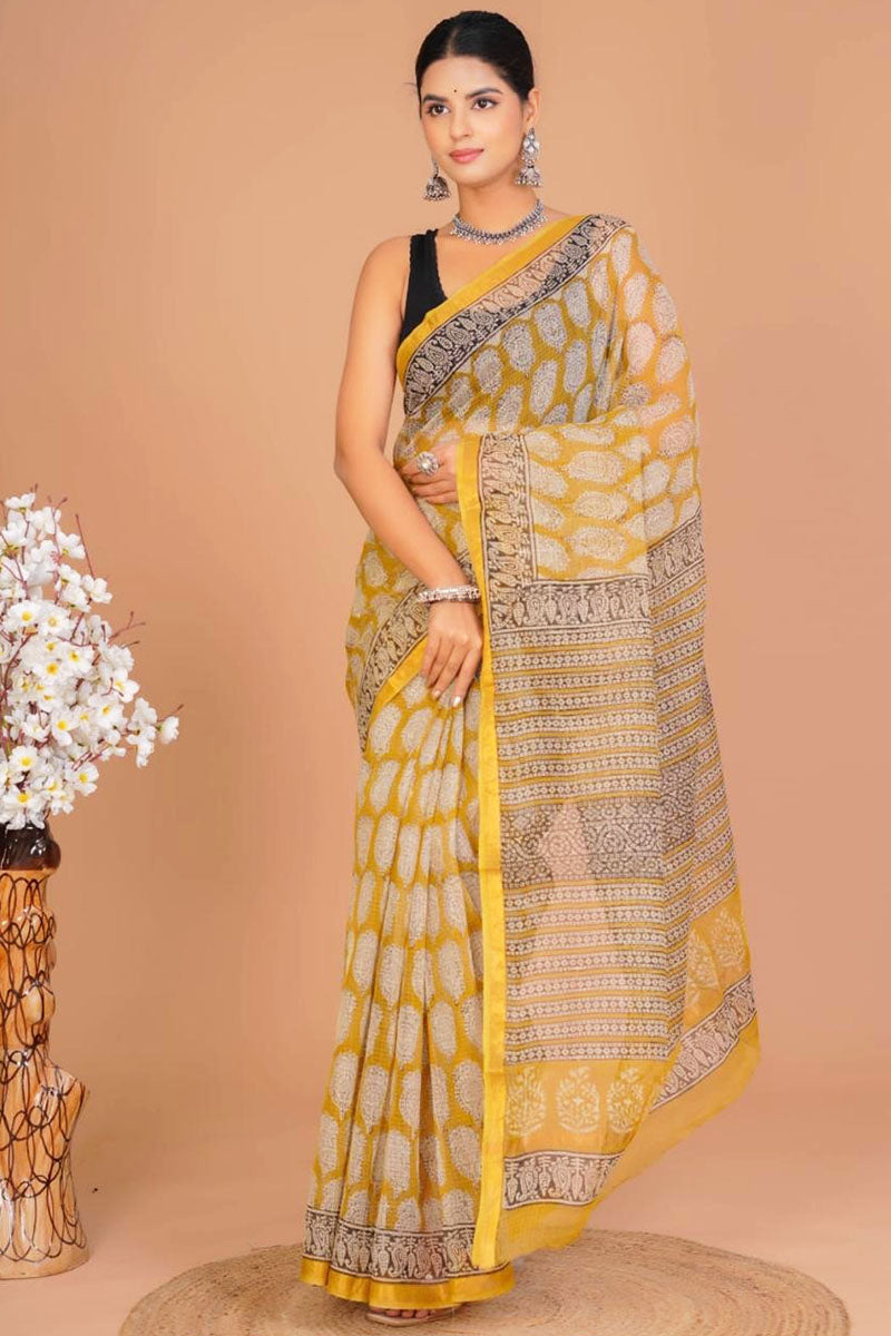 Kota Doria Saree ( KT25405)
