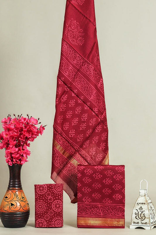 Maheswari silk suit Set ( MH72601)