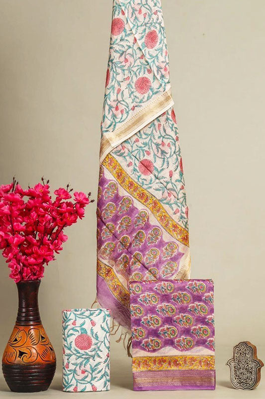 Maheswari silk suit Set ( MH4110122)