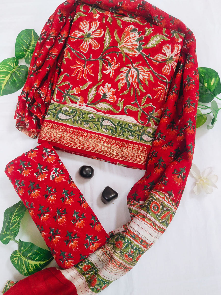 Maheswari silk suit Set ( MH11292)