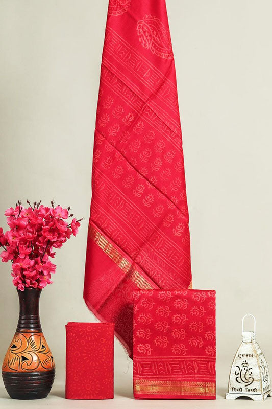 Maheswari silk suit Set ( MH72604)