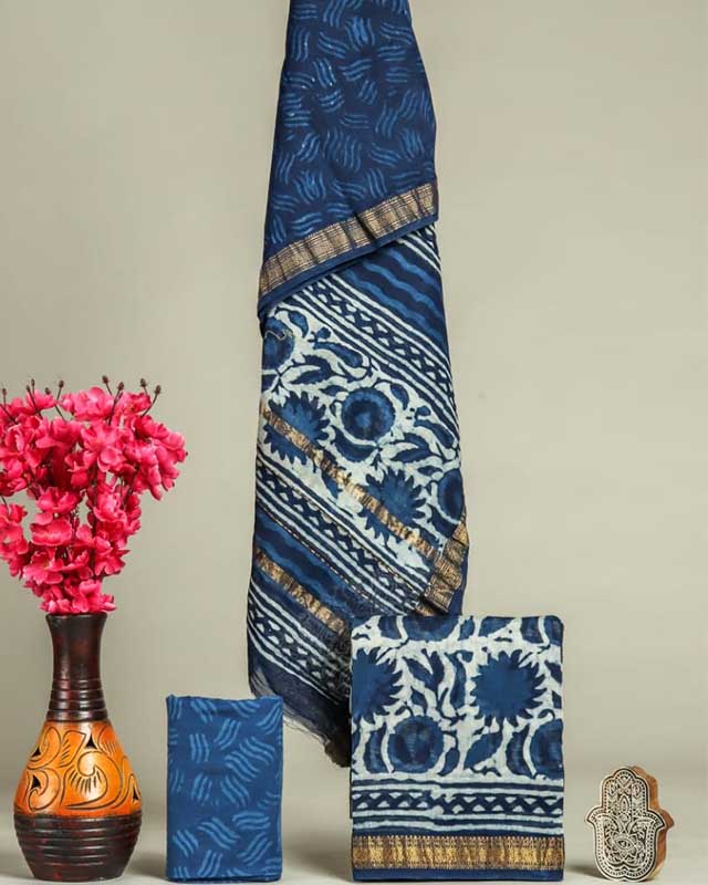 Maheswari silk suit Set ( MH6204)