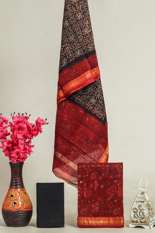 Maheswari silk suit Set ( MH5408)