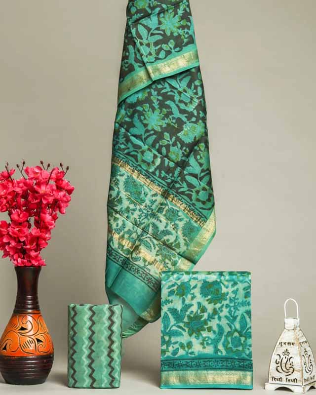 Maheswari silk suit Set ( MH171013)