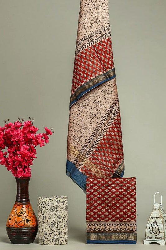 Maheshwari silk suit Set (MH181101)