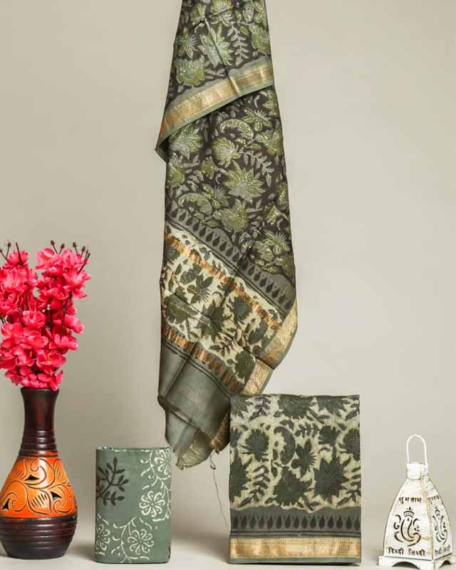 Maheswari silk suit Set ( MH171009)