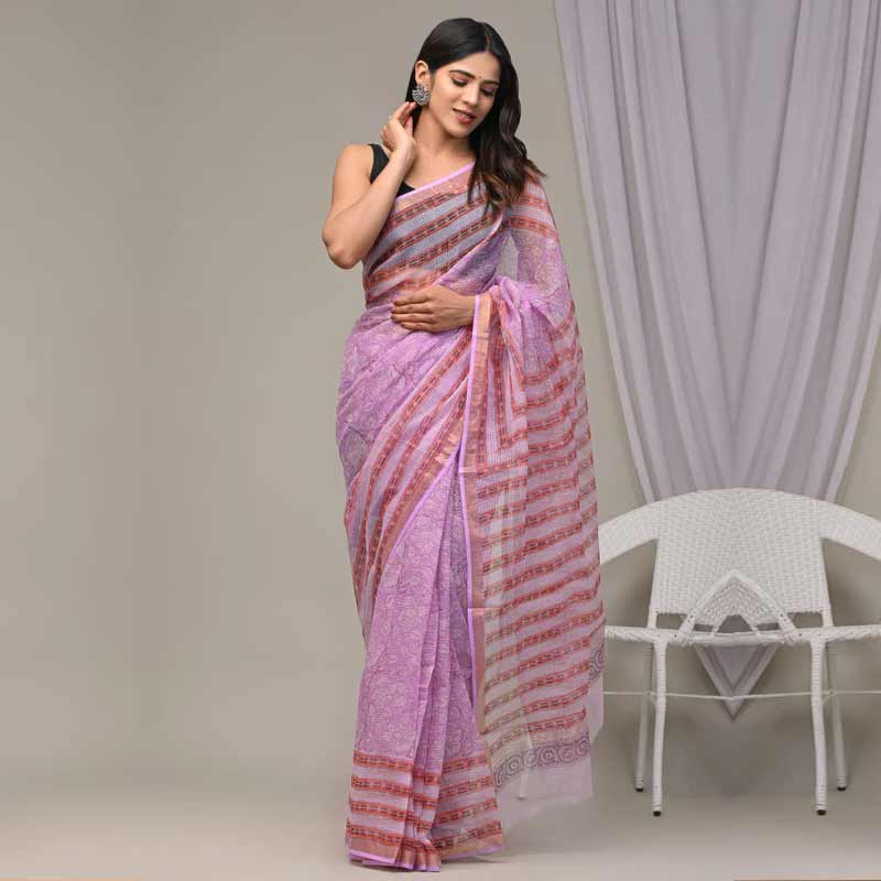 Kota Doria Saree ( KT230911 )